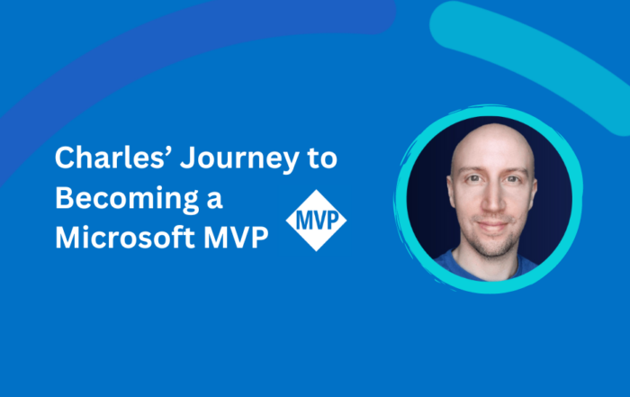 charles' journey to becoming Microsoft mvp