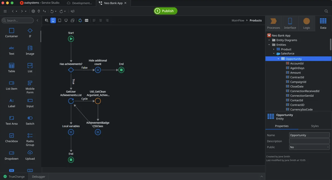 demo for outsystems